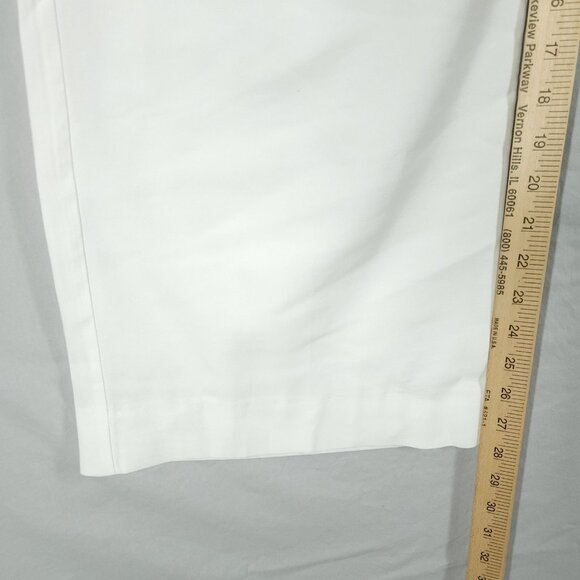 Revolve Nonchalant Label Fabi Pleated-Front Wide Leg Pants Size XS In White - Picture 8 of 14